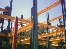 پروژه سازه های فولادی – ساختمان 5 طبقه اسکلت فلزی
